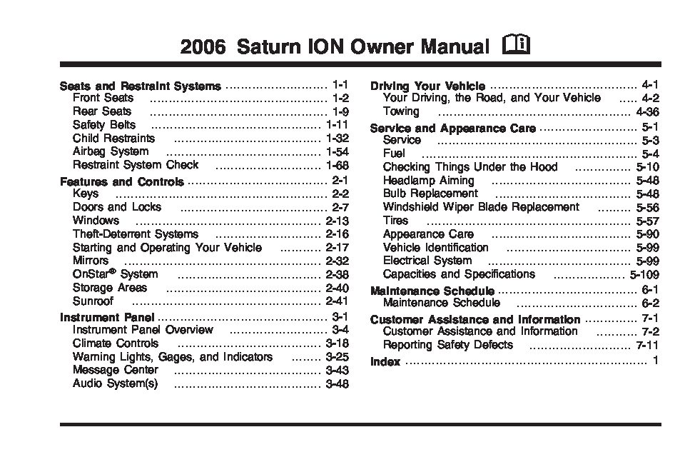2004 saturn ion user