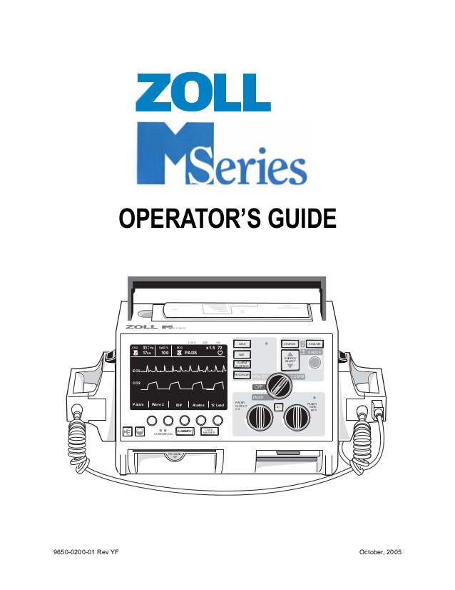 Zoll m series defibrillator manual